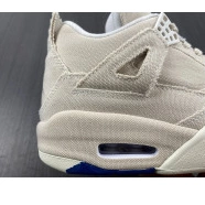 DQ4909-100 Jordan (W) 4 Blank Retro Canvas 0716